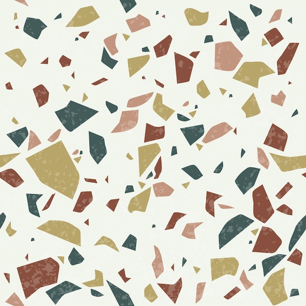Terrazzo kleur textuur Naadloos patroon Vloeren natuurlijke achtergrond