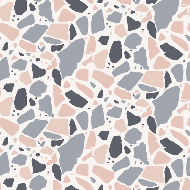 Terrazzo pattern seamless background