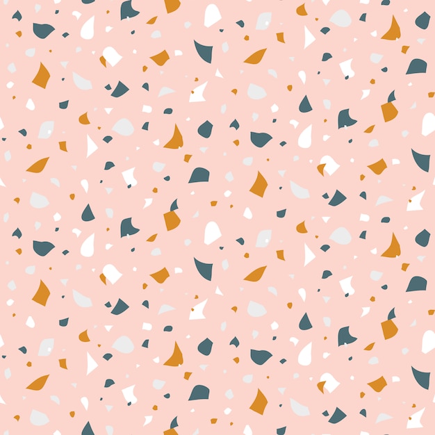 Terrazzo seamless pattern.