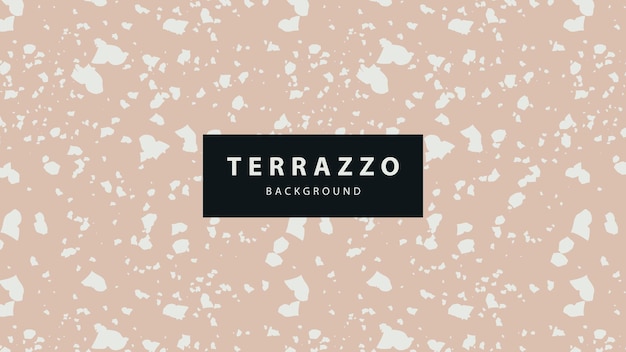 Terrazzo vloerbehang