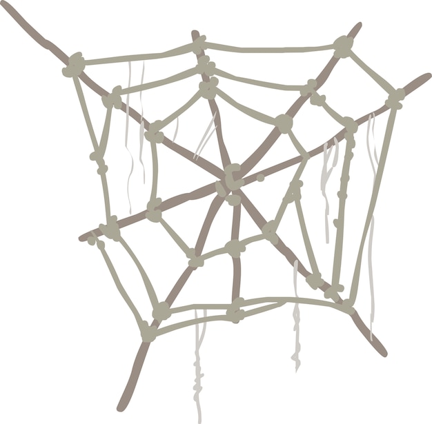 Vector terrific spiderweb