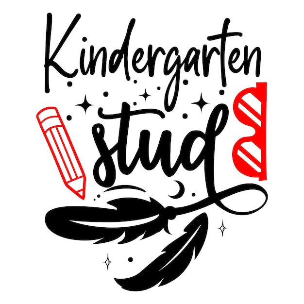 Terug naar school Svg-ontwerp Terug naar school Svg-citatenontwerp