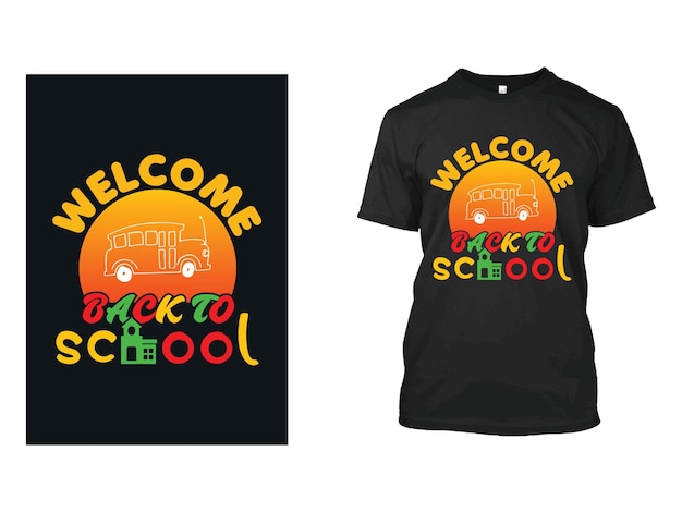 Terug naar school T-shirt