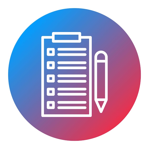 test data icon vector image can be used for quality assurance