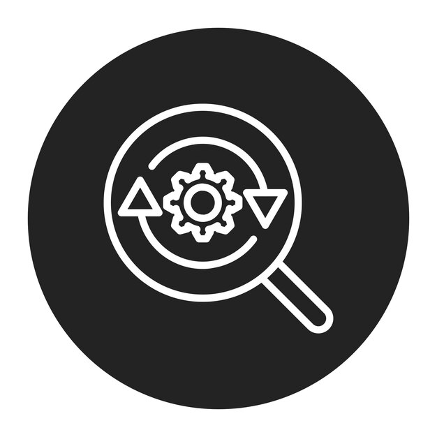 Test dekking icoon vector afbeelding Kan worden gebruikt voor Software Testing