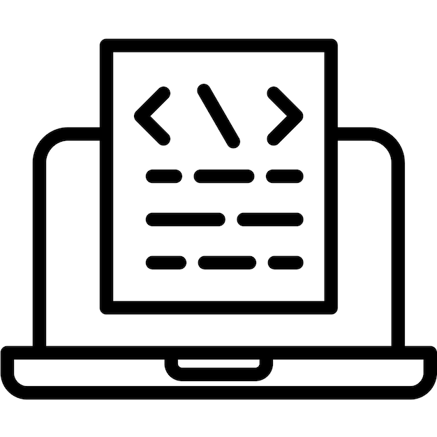 品質保証アイコンセットのテストスクリプトベクトルアイコンのイラスト