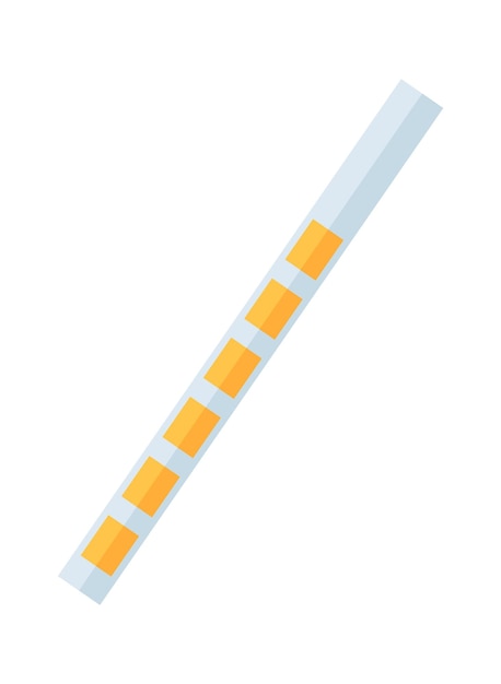 Test tube flat icon Medical equipment Healthcare