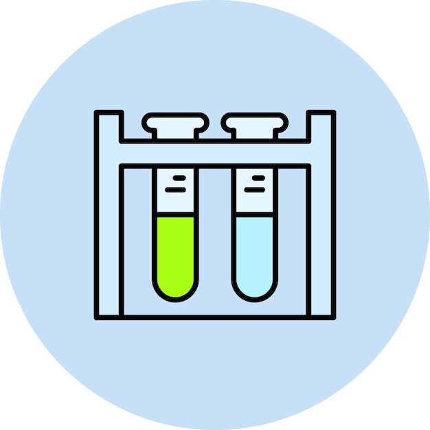 Test Tube Stand icon vector image Can be used for Chemistry