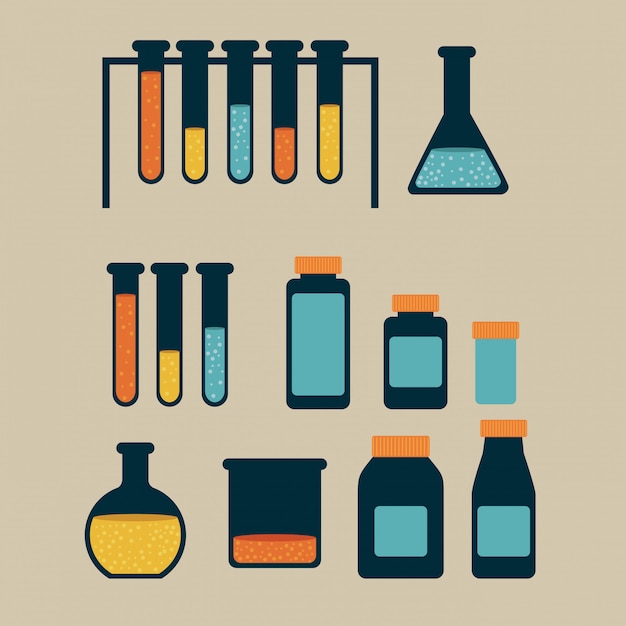 Vector test tubes