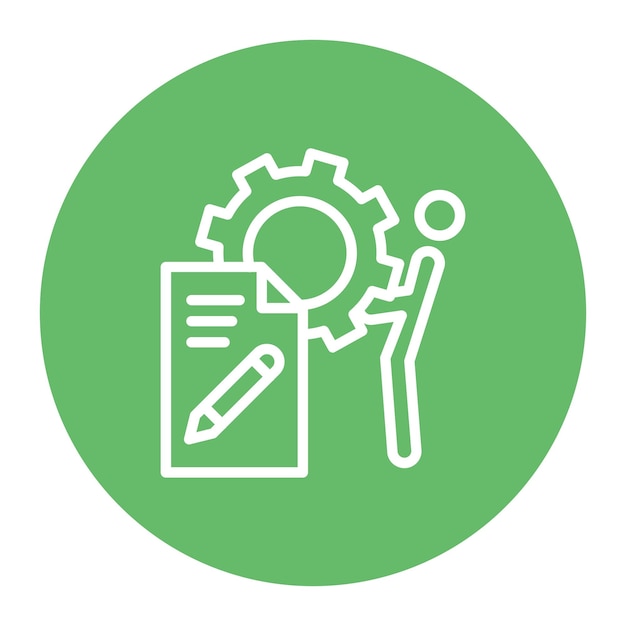 Testinspanning icoon vector afbeelding Kan worden gebruikt voor Software Testing