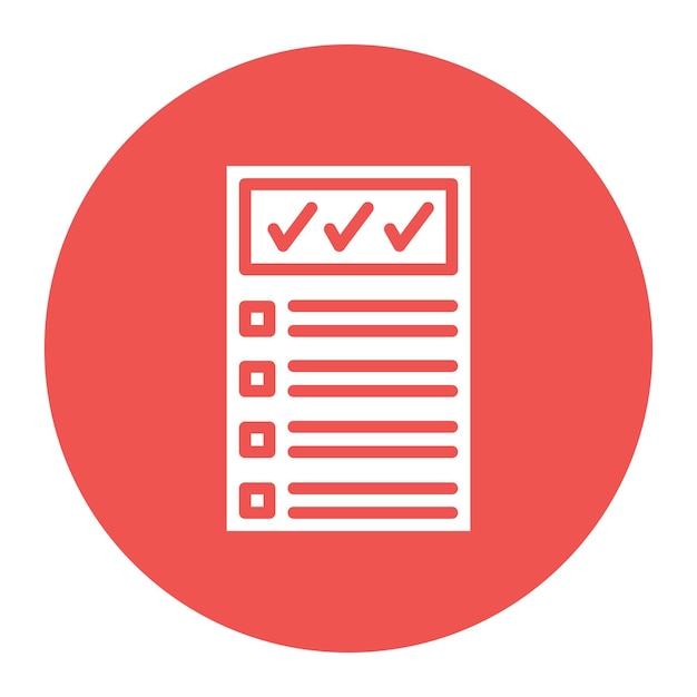 Teststrategie icoon vector afbeelding Kan worden gebruikt voor kwaliteitsbeveiliging