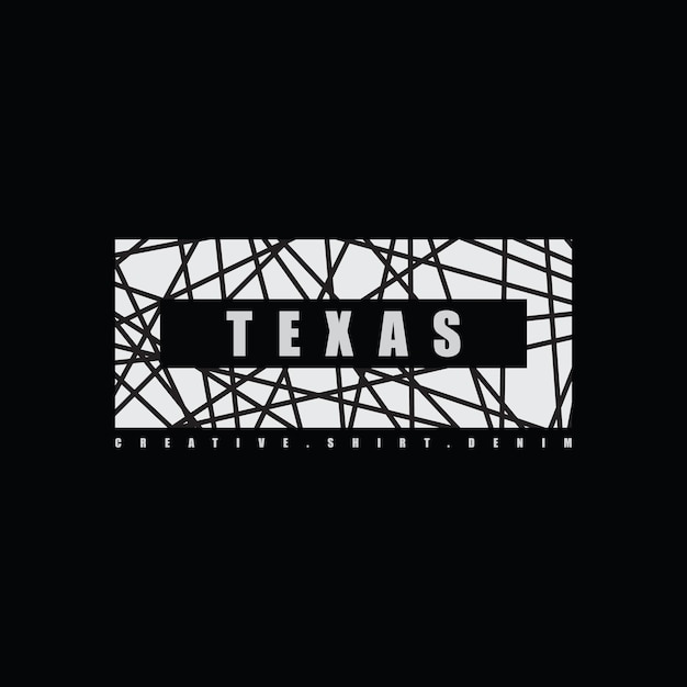 Texas illustration typography. perfect for designing t-shirts, shirts, hoodies, poster, print