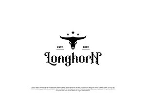 texas ranch cattle farm badge logo design vintage style