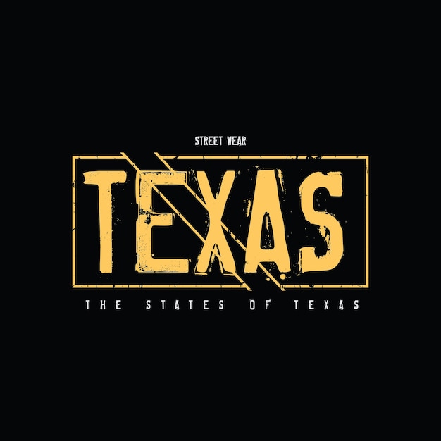 Texas tshirt and apparel design