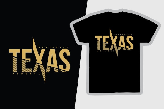 Texas typography vector t shirt design