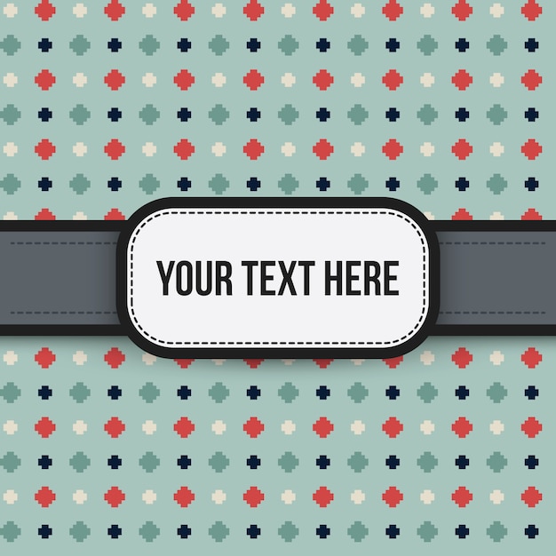 Text background with colorful pattern. useful for presentations, advertising and scrapbooking.