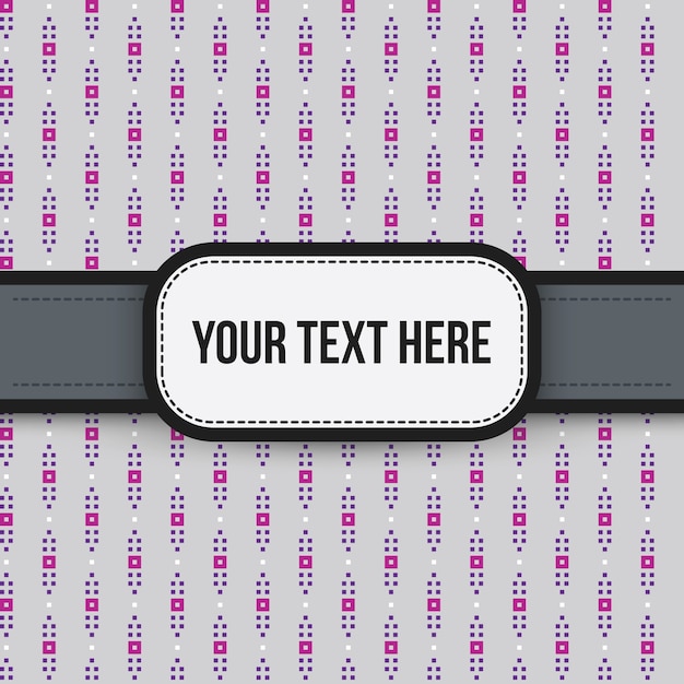 Text background with colorful pattern. Useful for presentations, advertising and scrapbooking.