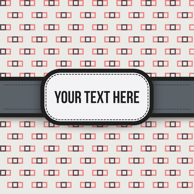 Text background with colorful pattern. Useful for presentations, advertising and scrapbooking.