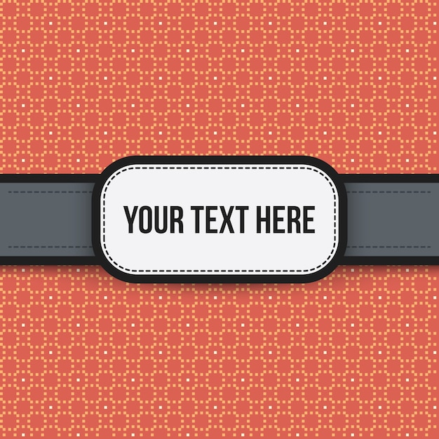 Text background with colorful pattern. Useful for presentations, advertising and scrapbooking.