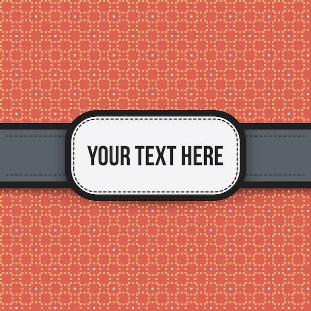 Text background with colorful pattern. Useful for presentations, advertising and scrapbooking.