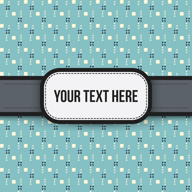 Text background with colorful pattern. Useful for presentations, advertising and scrapbooking.
