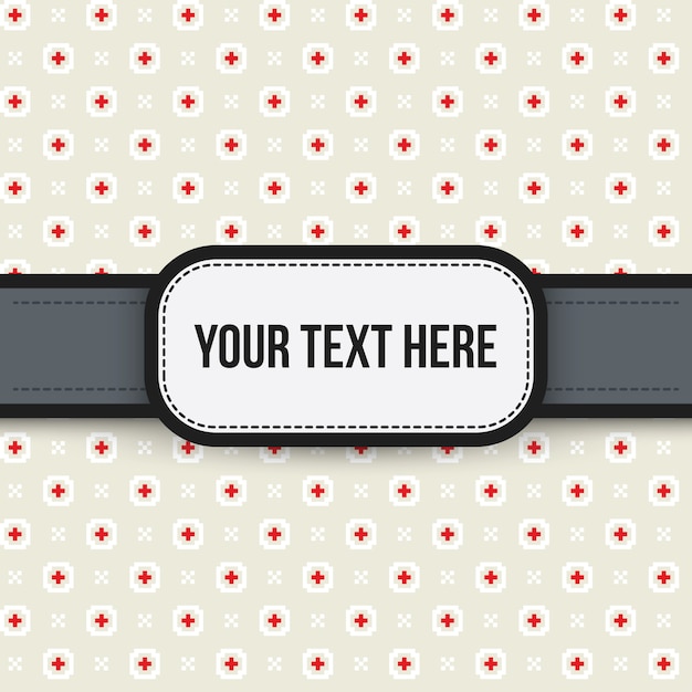 Text background with colorful pattern. Useful for presentations, advertising and scrapbooking.