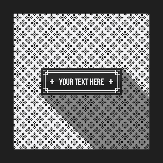 Text background with monochrome pattern. useful for corporate presentations, advertising.