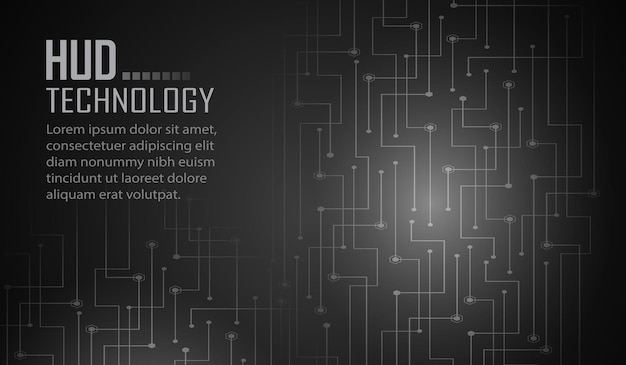 text cyber circuit future technology concept background