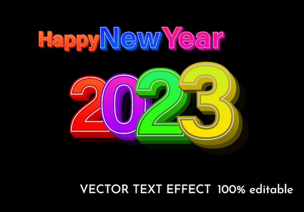 text effect 2023