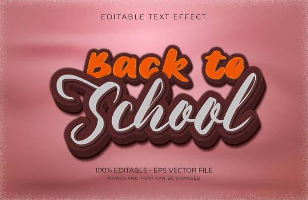 Text effect 3d welcome autumn concept premium vector