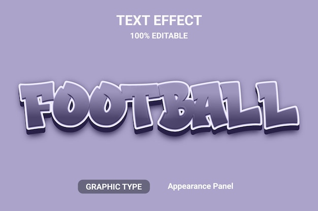 Text effect comic font style editable EPS file word and font can be changed