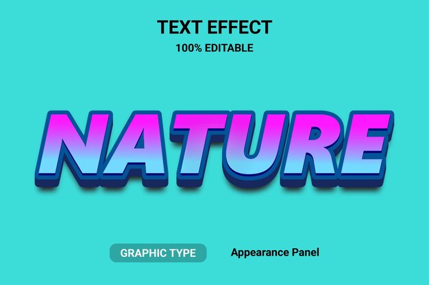 Text effect comic font style vector fully editable EPS file