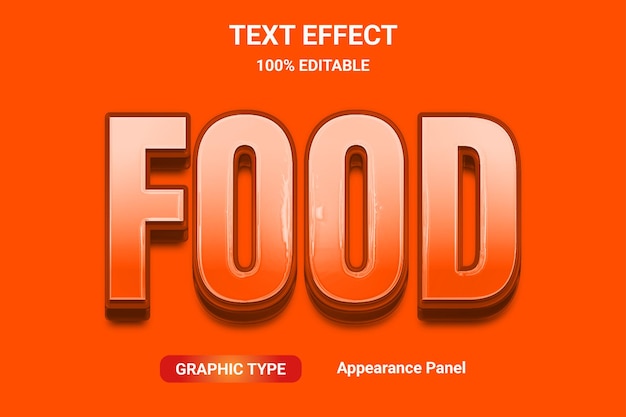 Text effect comic font style vector fully editable eps file