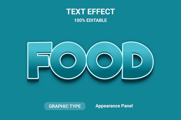 Text effect comic font style vector fully editable EPS file