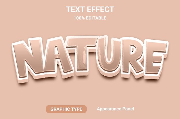 Text effect comic font style vector fully editable EPS file