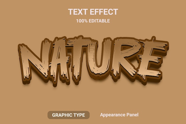 Text effect comic font style vector fully editable EPS file