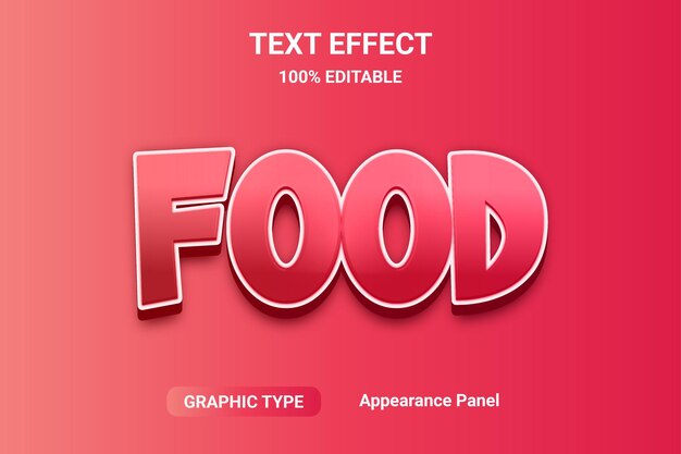 Text effect comic font style vector fully editable EPS file