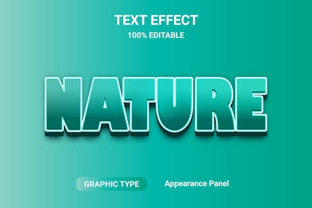 Text effect comic font style vector fully editable EPS file