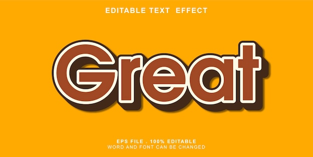 Text-effect-editable-great