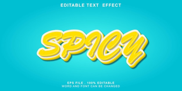 Text-effect-editable-spicy