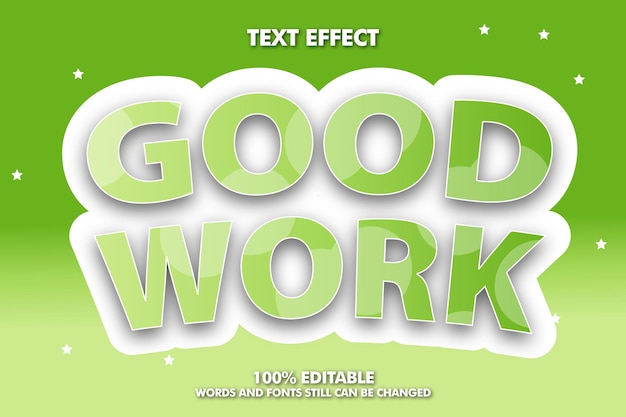 Text Effect Editable