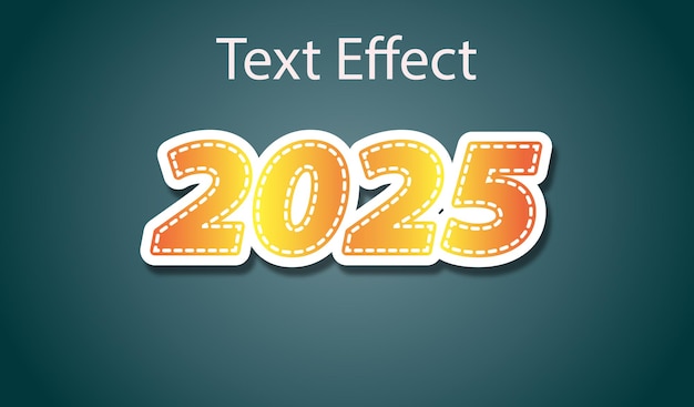 text effect font3dtext editable vector 20242025