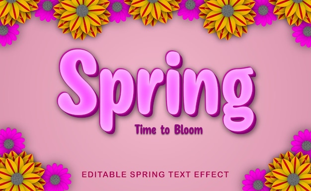 Text Effect Lenteverkoop