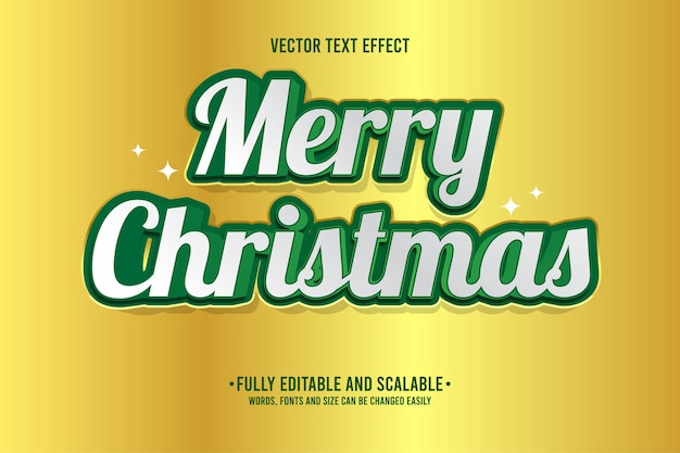 TEXT EFFECT MERRY CHRISTMAS 05