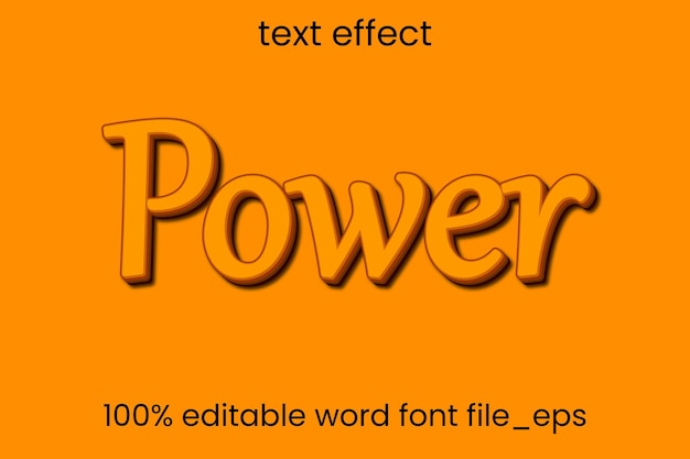 Text Effect power