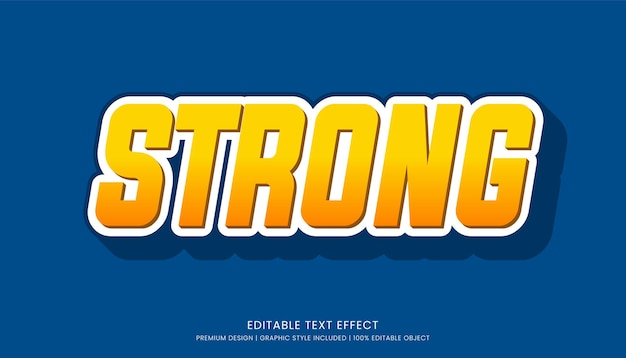 テキスト効果のテンプレートデザイン 3D スタイルでビジネスブランドとロゴの使用
