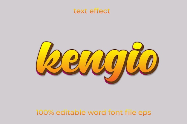 text effect