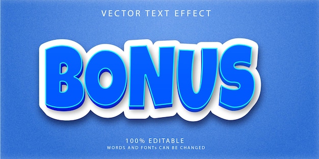 Vector text effects style template