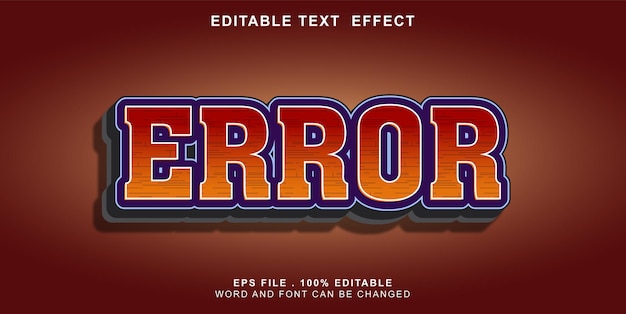 ベクトル text-effeect-editable-error