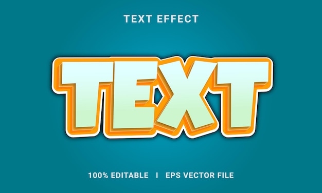 Text latter text effect editable modern lettering font style